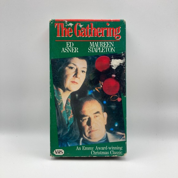 Other - VHS Tape The Gathering 1977 Christmas TV Movie Stars Ed Asner, Maureen Stapleton